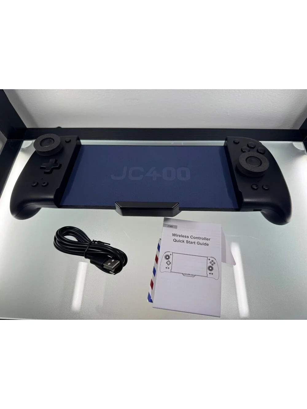 JC400 Wireless Controller for Nintendo Switch & PC Gamepad USB-C Rechargeable